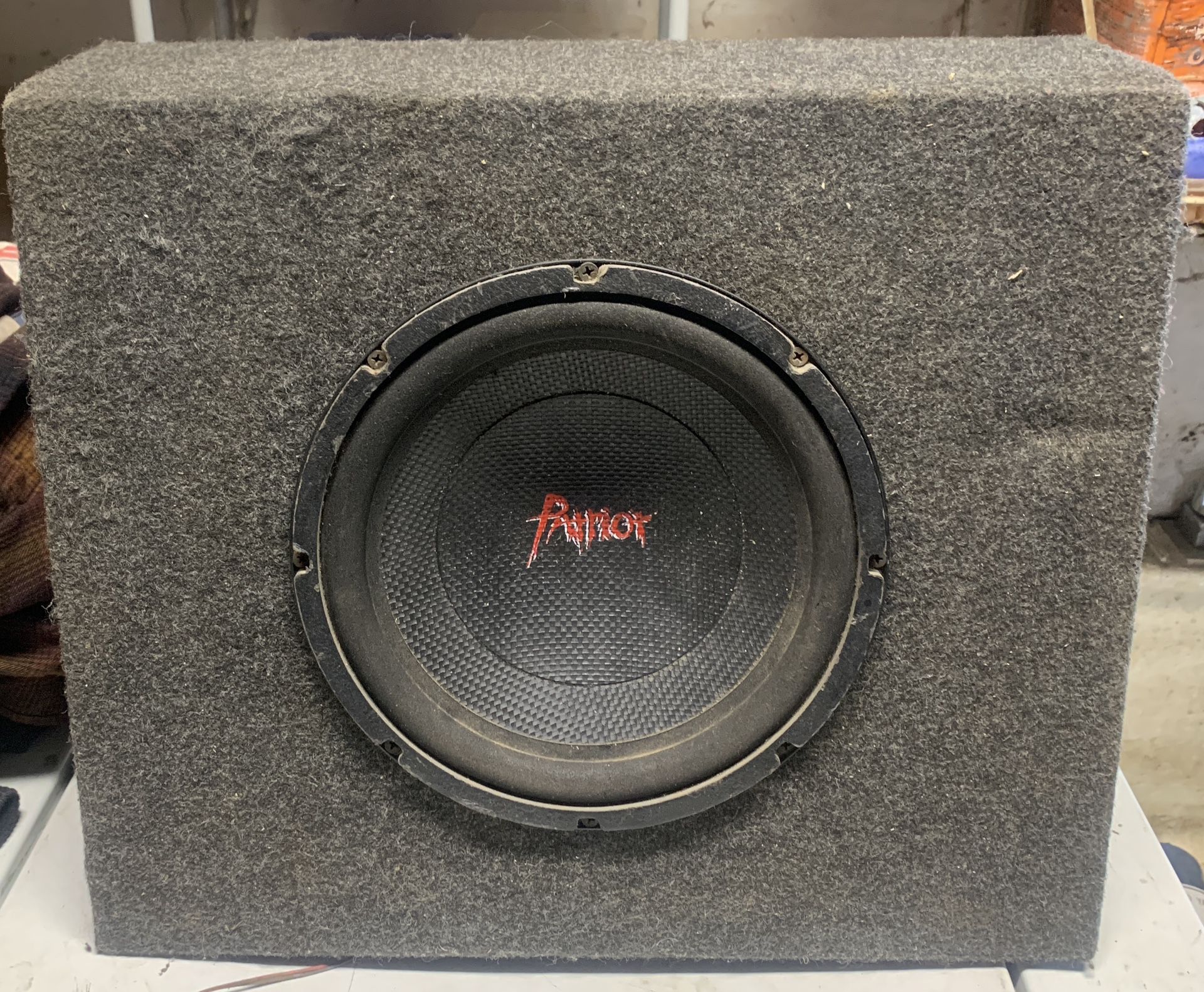 10 Inch Speaker W/box