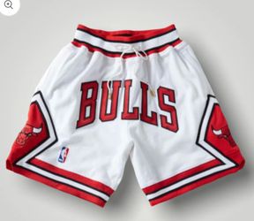 Chicago Bulls White shorts NEW with tags