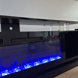 Fireplace TV STAND ! From AMAZON