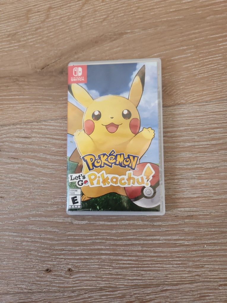 Pokémon Let's Go Pikachu Nintendo Switch Game