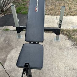 Weider Pro Adjustable Weight Bench w/ Rack