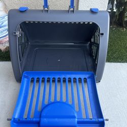 Blue And Grey  Pet Carrier