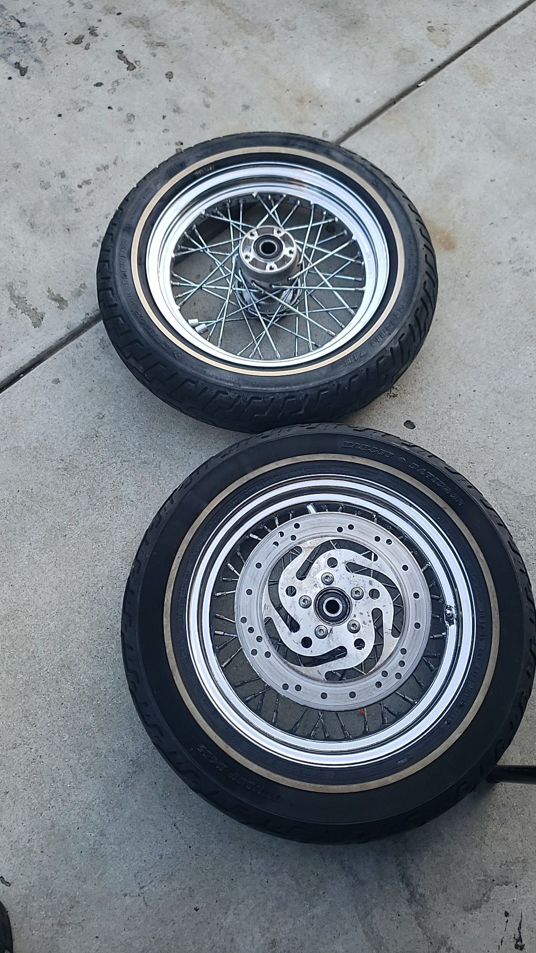 16 inch Harley davidson spoke rims for Sale in Stockton, CA OfferUp