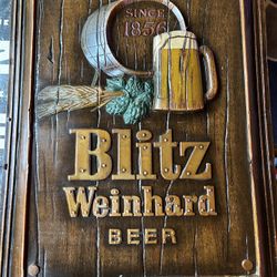 Blitz Weinhard Beer Sign