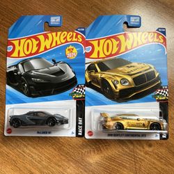 Hot Wheels Race Day Supercar Bundle – Brand New | 2 Singles