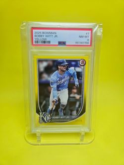 💥⚾️2025 Bowman Bobby Witt Jr. #7 Yellow #27/75⚾️💥