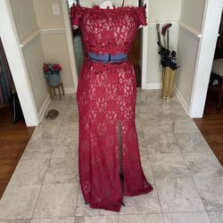 Sequin Hearts Prom Dress