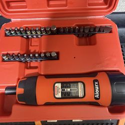 Torque Screwdriver Set, 1/4" Drive 10-80 Inch Pounds lbs, 31 Pcs