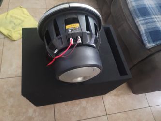 12W7 JL Audio Anniversary  with Brand new ported Enclosure
