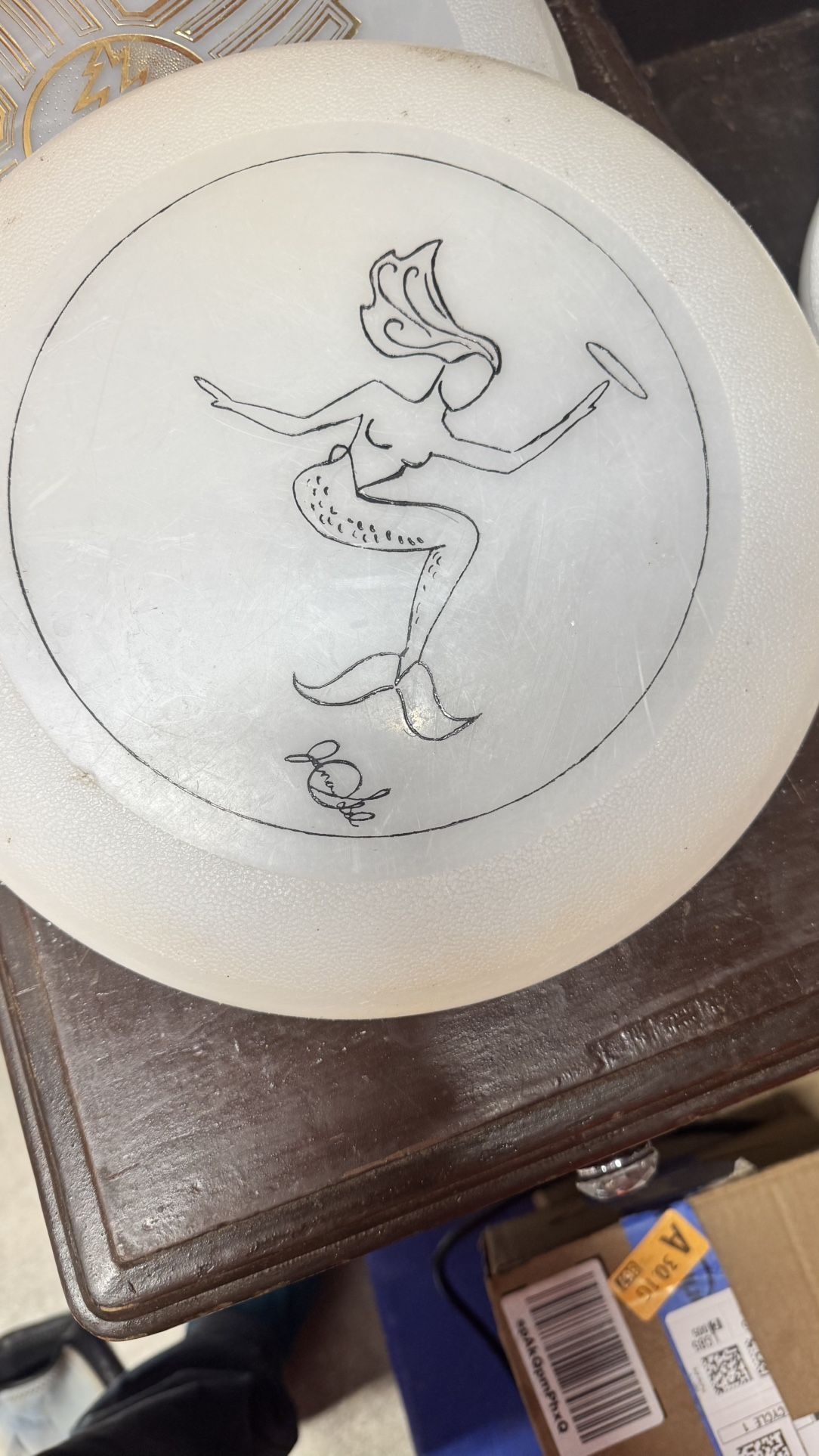 Custom Frisbee Signed