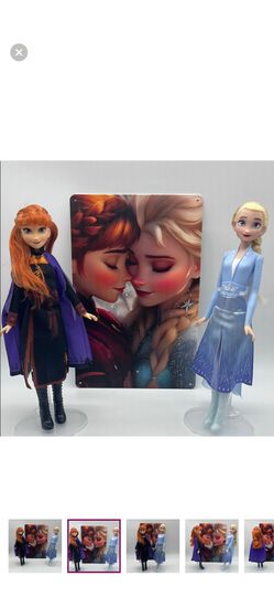 Disney Frozen Anna And Elsa Doll Set