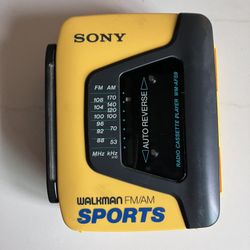 Sony Walkman SPORTS Cassette Player/Radio WM-AF59