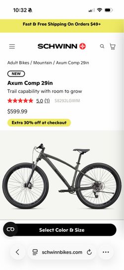 Mountain bike with Thule kids seat