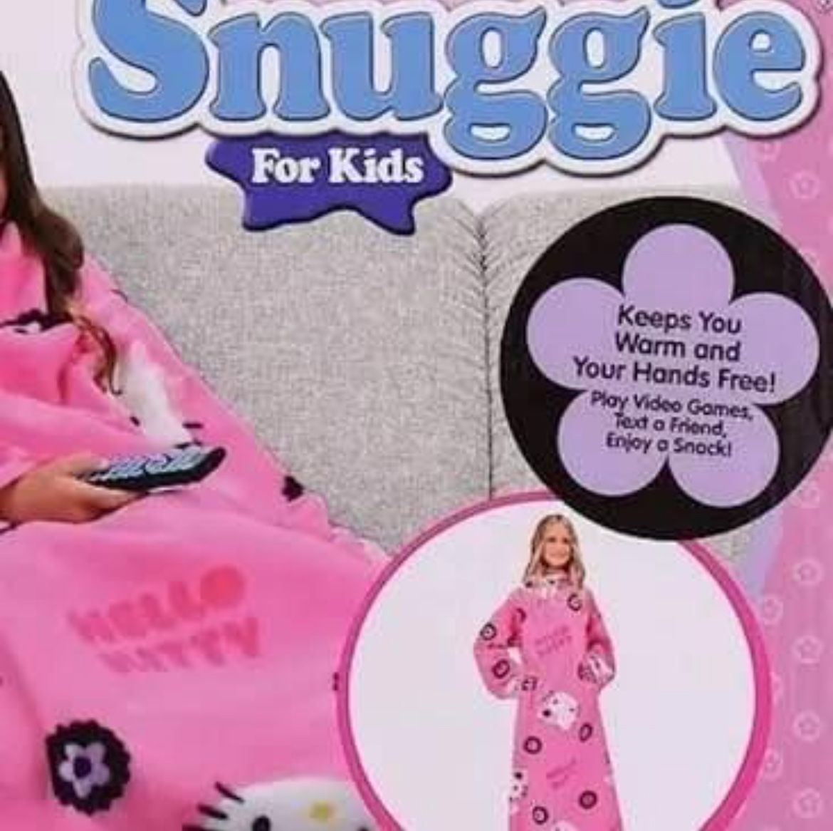 hello kitty snuggie for kids