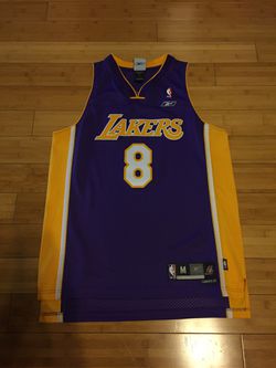 Reebok, Tops, Nba Reebok Lakers Kobe Bryant 8 Jersey Dress