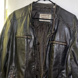 Levi's Leather Jacket 