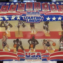 1992 NBA Dream Team Kenner Starting Lineup Figures. Jordan, Bird, Magic, Etc. 