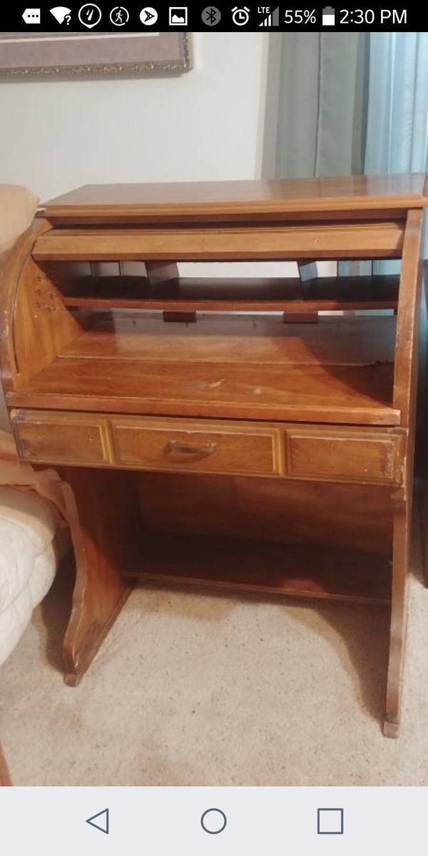 Antique Roll Top Desk For In San Antonio Tx Offerup