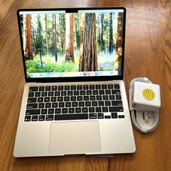 Like New 13.6 inches Apple Macbook Air 2025 Laptop A3240 M4 SSD 256Gb RAM 16Gb macOS Sequoia w/ MS Office Logic X Final Cut - Warranty 7/2026 