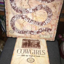 GAME, BOARD GAME FOR COWGIRLS