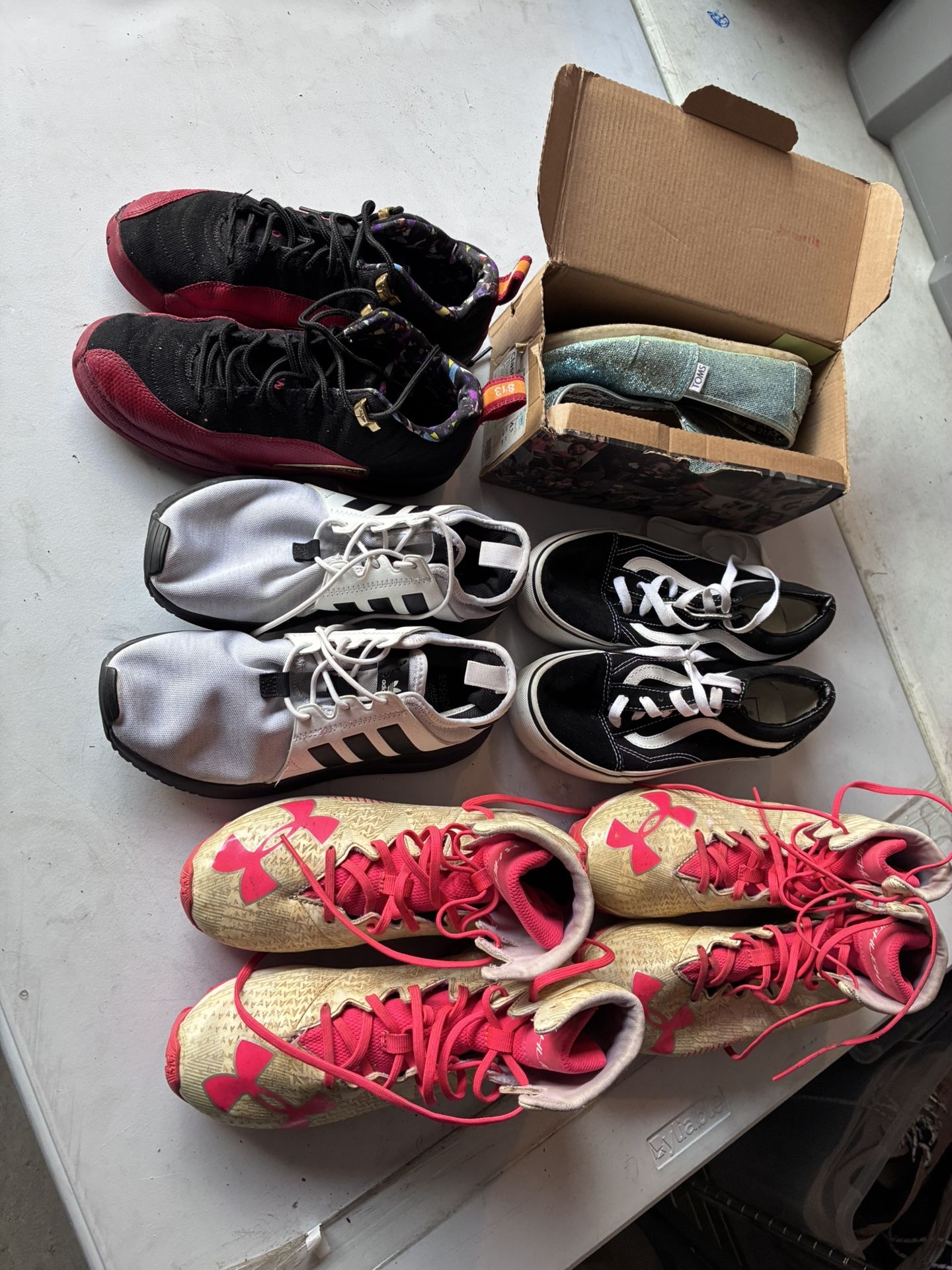 Sneakers Shoes Size 4.5 Kids $10 Each