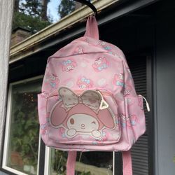 My Melody Mini Backpack Adjustable Straps