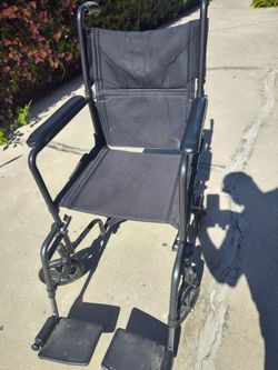 Used McKESSON Steel Transport Chair