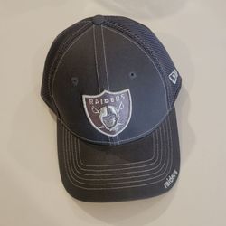 Las Vegas Raiders Hat New Era 39thirty Stretch Fitted Medium Large Gray 
Silver
Pre-owned, perfect shape, like new, please see photos for details.