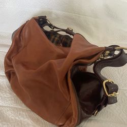 Brown Leather Bag / Purse 