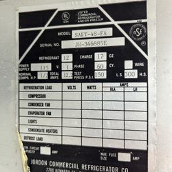 Commercial Freezer Or/and refrigerator