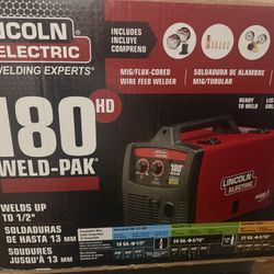 Lincoln Electric Weld-Pak 180 HD MIG/Flux-Cored Welder