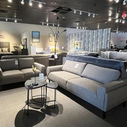 Grey Sofa And Loveseat