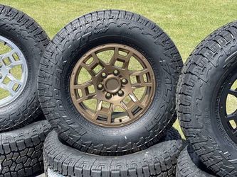 TRD PRO Style 17inch NEW wheels 17"  Rims and Tires Toyota Tacoma 4Runner FJ Cruiser Tundra Sequoia Lexus 265/70R17 GX460 285/70R17