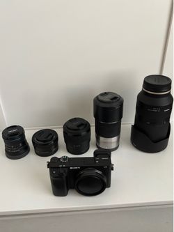 Sony a6400 with lenses and extras bundle