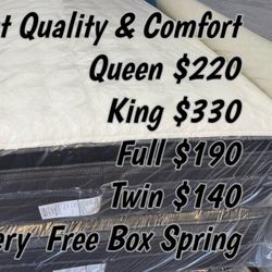 Plush Pillow Top Twin Size Sets  / Colchones 