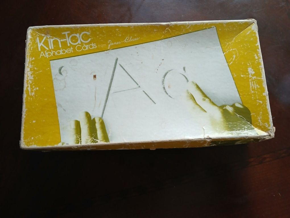 70s Kin-Tac Alphabet Cards