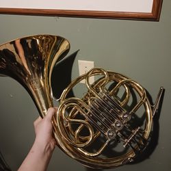 Jupiter French Horn, Large Dent