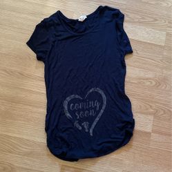 Coming Soon Maternity Shirt