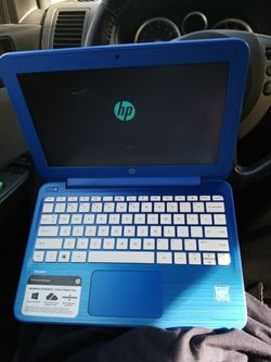 Hp stream notebook hardly used 180