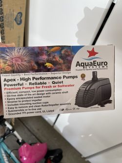 AquaEuro Water Pump & Hydrometer (New)