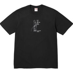 Supreme Gonz Tee Black | Medium