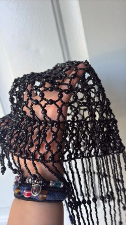 Beaded head piece