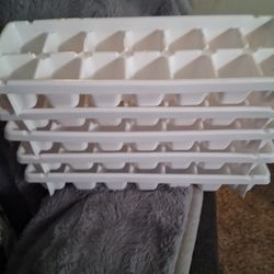 5 Used Ice Trays 