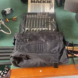 MACKIE MIXER WITH AMPLIFIERS