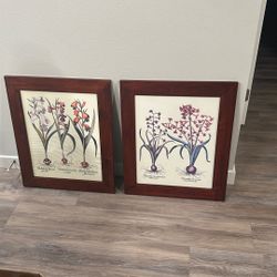 Flower Wooden Wall Plaques