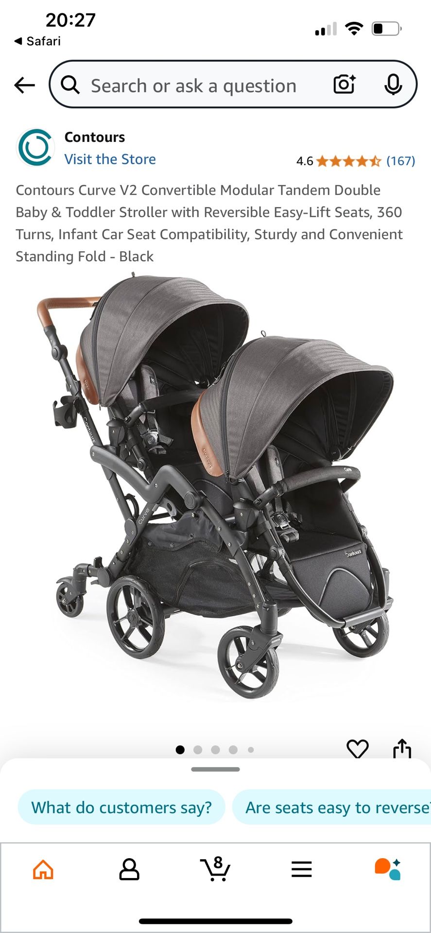 Double Stroller 