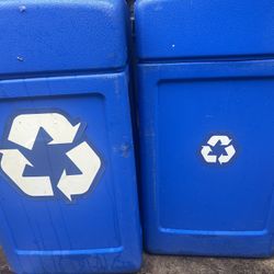 Commercial Zone Square Waste Container, Open Top Lid, 42 gal