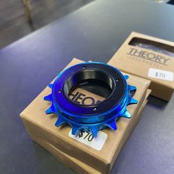 NEW Theory Rattlesnake Freewheel 16t Anodized Blue Bmx Bicycle Bike Old School New School GT SE Redline RaceInc Haro
