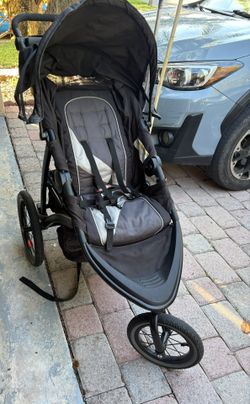 Stroller Graco FastAction Jogger LX Stroller, Convenient One-Hand Fold, Infant Car Seat Compatible, Redmond