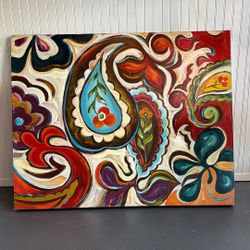 40” X 50” Oil on Canvas Painting 